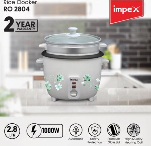 امبكس جهاز طبخ الأرز بالبخار 2.8لتر