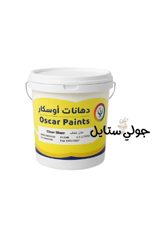 ورنيش جليز شفاف عازل وملمع Oscar