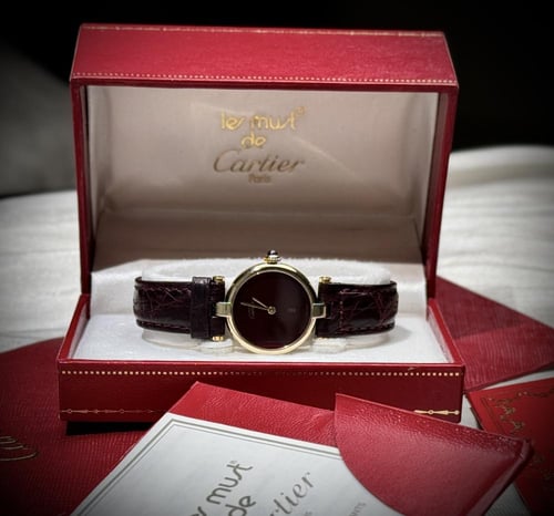Cartier Paris Must de Vendome ساعة فنتج فاخرة من د...