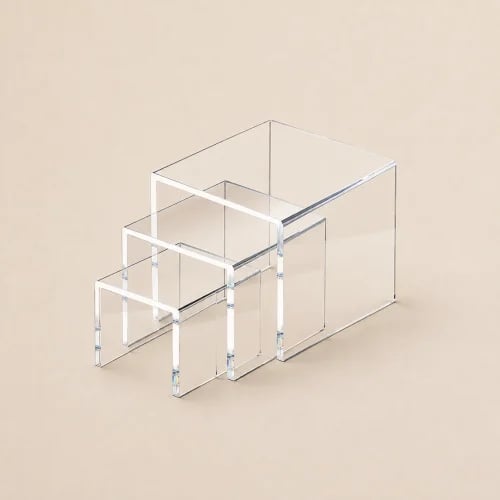 Acrylic holder, 3 levels