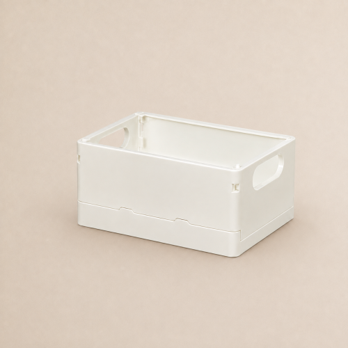 Small white foldable box