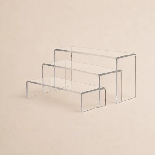 Acrylic holder, 3 levels