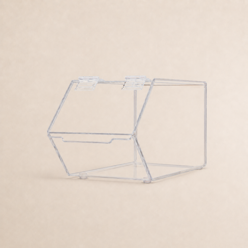 Acrylic box with a cover