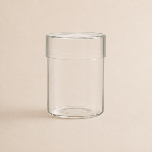 Glass jar