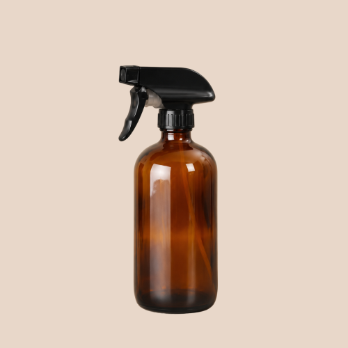 بخاخ زجاجي بني بسعة 16 أونصة - Glass amber spray 1...