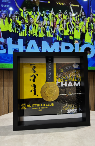 برواز ميدالية الاتحاد بطل الدوري 2025 ( الحارقة عشر )