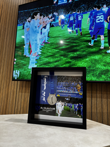 برواز ميدالية الهلال كأس العالم للأندية 2022 ( وصيف العالم )