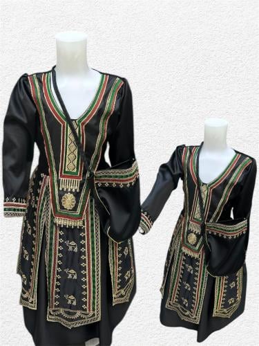 فستان بناتي مع شنطه