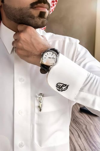 طقم رجالي بالاسم (4 قطع) – فخامة متكاملة حسب الطلب