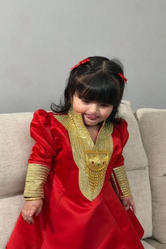 فستان رمضاني فاخر للأطفال _ لمسة شخصية مميزة