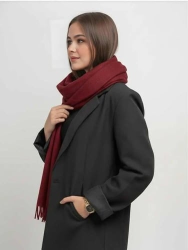 وشاح ميكاسا شتوي فاخر _ جودة عالية وتصميم مميز