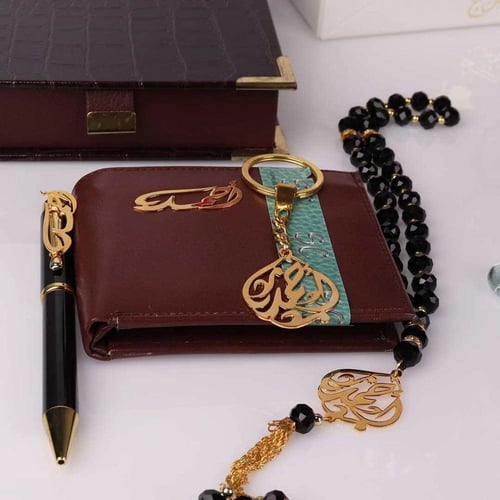 طقم هدايا رجالي فاخر 6 قطع -تفرد في اختيار الهدايا