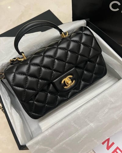 Chanel Top Handle New Mini Crossbody Bag