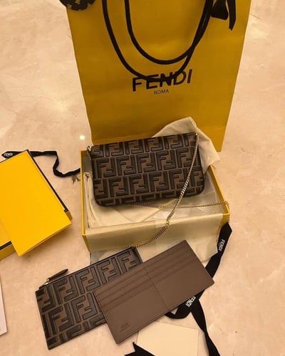 Fendi chain wallet