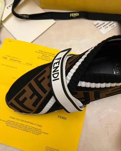 Fendi - Classic Rococo Sneakers