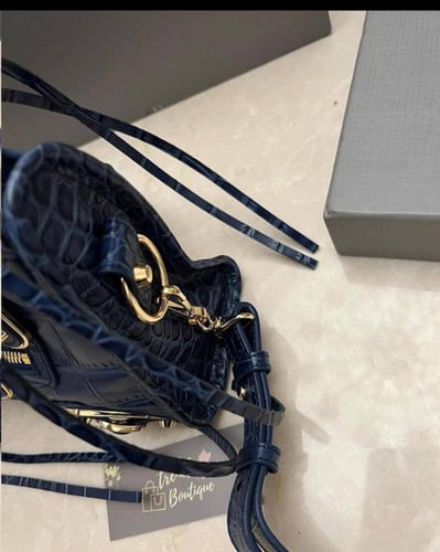 Balenc Dark Blue Metallic Classic Edge Small City...