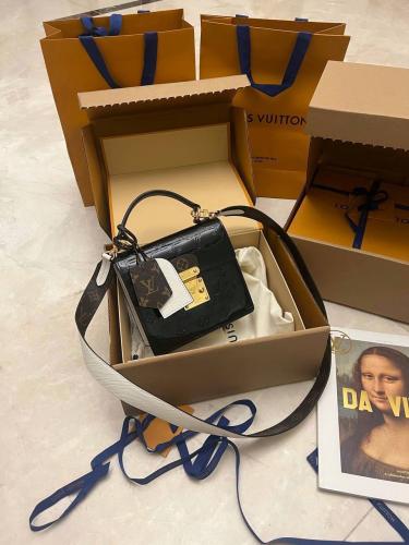 Louis Vuitton Petite Malle Souple – Monogram Paten...