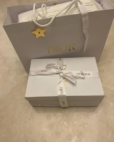 Dior Lady Dior Mini Handbag in Shiny Leather