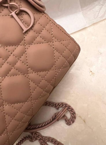 Dior Cannage Carobag Medium Handbag