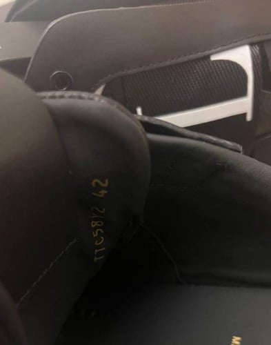 Valentino Black/White Leather VLTN Rockstud Low To...