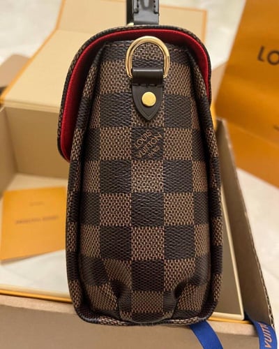 LV Damier Ebene Canvas Croisette Bag
