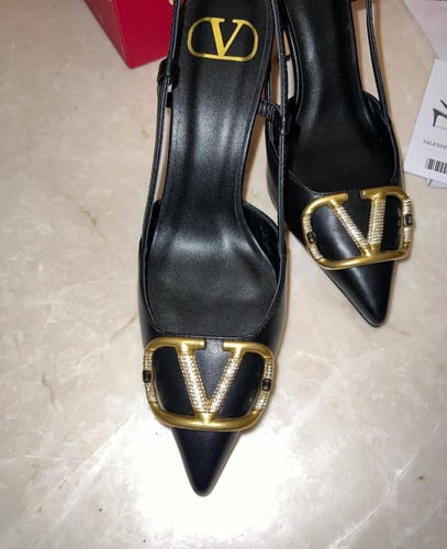 Valentino black heels