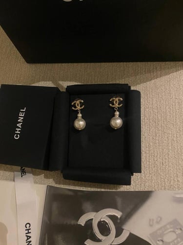 CC earrings
