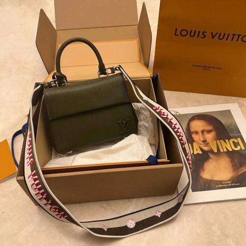 LV Clooney Canvas Strap Bag