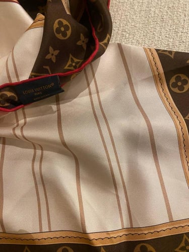 Louis Vuitton – My Neverfull Scarf (Brown)