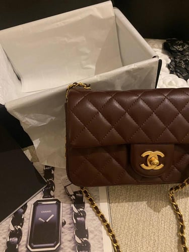 Chanel Classic Flap Bag – Mini Square Size