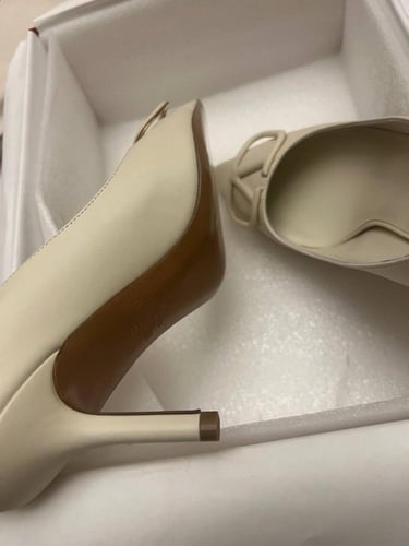 Valentino off-white heels