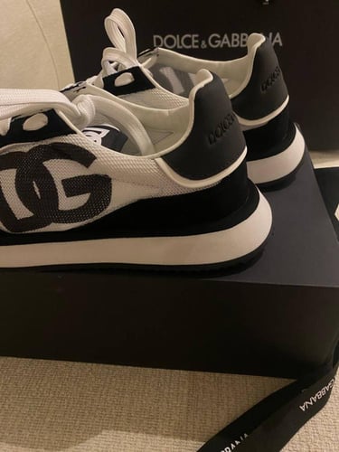 DG Cushion Mixed-Material Sneakers