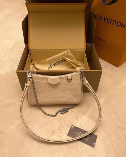 LV Cream Empreinte Leather Multi Pochette Accessoi...
