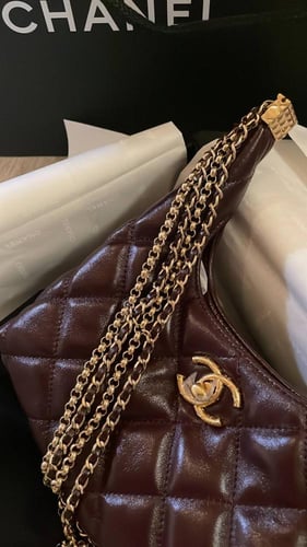 Chanel 24A Limited Edition Tassel Chain Hobo Bag