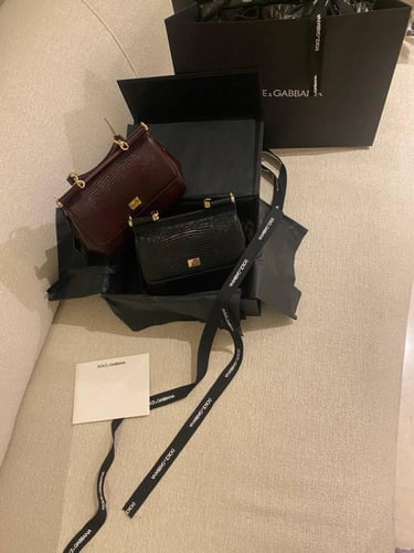 DG – Black Sicily Small Bag