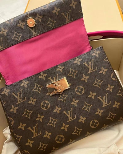 LV Clooney Monogram Canvas Bag