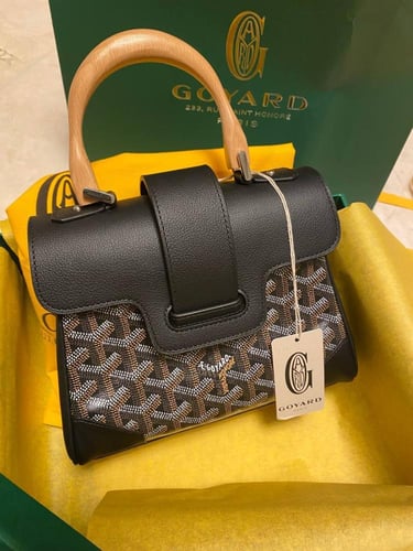 goyard mini Saigon bag - black