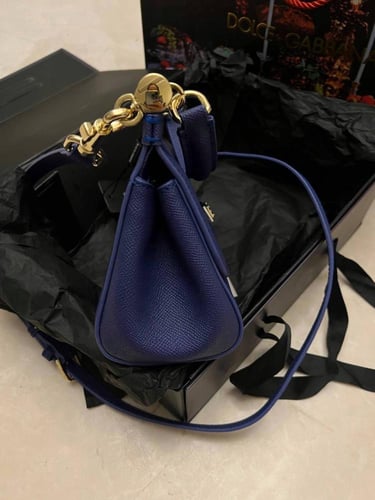 DG mini Sicily bag in leopard print leather