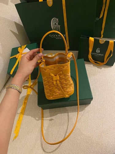 Goyard Petit mini Bag - yellow