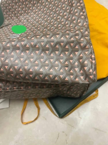 Goyard Grey Goyardine Coated Canvas and Leather Go...