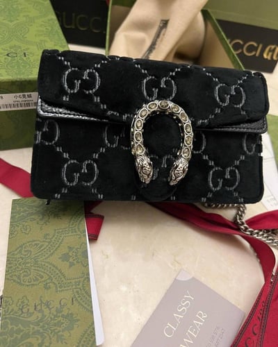 Gucci Mini Dionysus Super Plush Crossbody Bag