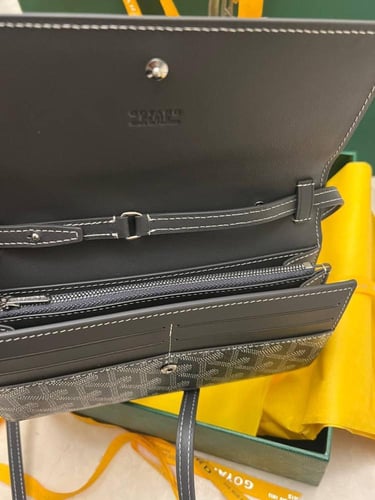 Goyard Grey Goyardine Coated Canvas Varenne Contin...