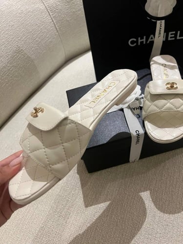 Chanel slippers