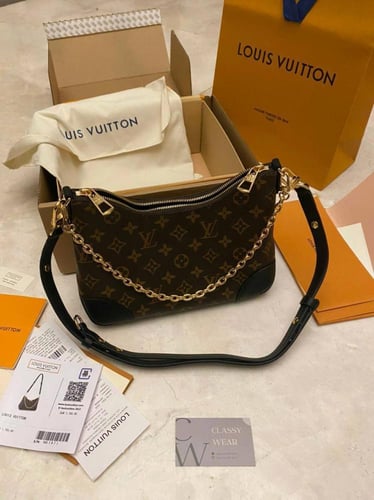 LV Monogram Boulogne NM Black