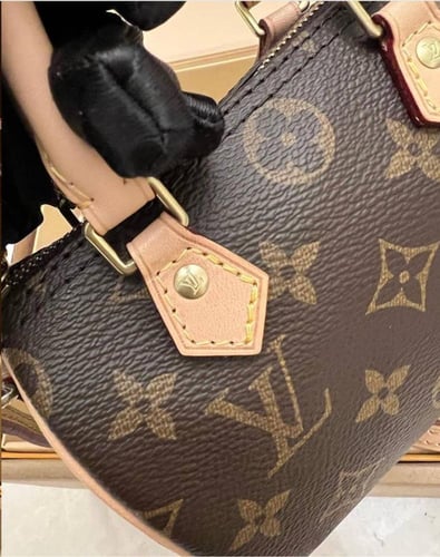 20 LV Brown Canvas Monogram Speedy Bandouliere