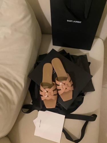 YSL slippers