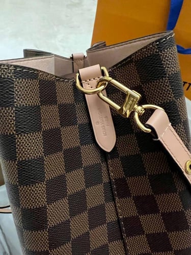 LV Ninoy Monogram Canvas and Leather Bag