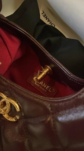 Chanel 24A Limited Edition Tassel Chain Hobo Bag