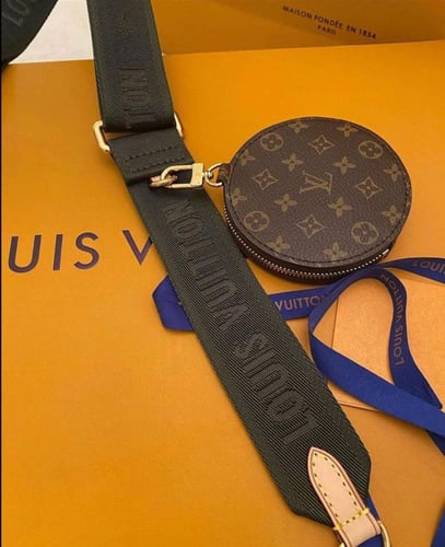 LV Khaki Monogram Canvas Multi Pochette Accessorie...