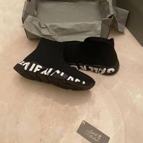 In black fabric, Speed ​​Turner sneakers